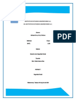 Actividad de Aprendizaje 1. Seguridad Social