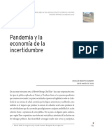 Pandemia y La Economía de La Incertidumbre.