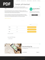 Sample .PDF Download - File Examples Download