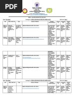 Melcs-Based Budget of Lesson: Calbiga National High School