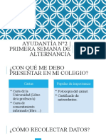 Ayudantía N°2: Instrumentos de recolección de datos