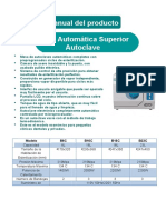 Mesa Automática Superior Autoclave-B18C