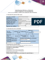 Guía de actividades y Rúbrica de evaluación - Postarea - Evaluación final