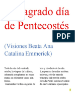 El Sagrado día de Pentecostés