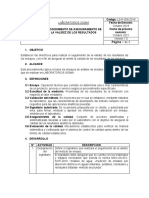 Procedimiento de Aseguramiento de La Validez de Los Resultados