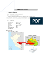 Memoria Descriptiva PDF