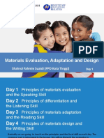 Materials Evaluation, Adaptation and Design: Shahrol Fahmie Suaidi (PPD Kota Tinggi)