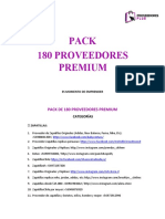 180 Proveedores Premium