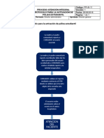 Protocolo para La Activacion de Poliza para Accidentes Escolares