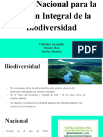 Política Nacional para La Gestión Integral de La Biodiversidad