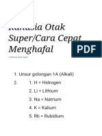 Rahasia Otak SuperCara Cepat Menghafal - Wikibuku Bahasa Indonesia