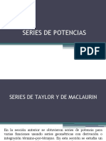 Series de Taylor y de Mclaurin