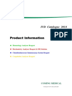 Product Information: IVD Catalogue 2014