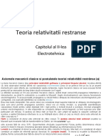 Teoria Relativitatii Restranse