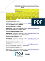 2018-2 PROGRAMACIÓN EXÁMENES DE SUFICIENCIA PARA EL ÁREA DE VIRTUAL EDO.pdf