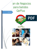 BATIDOS QePlus - PLAN DE NEGOCIO PDF