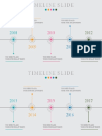 Animated PowerPoint Timeline Slide by PowerPoint School