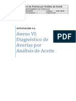 Diagnostico de Averias Por Anã - Lisis de Aceite PDF