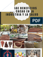 Collage Beneficios Del Cacao en La Industria y La Salud