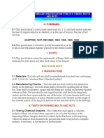 Forward.: Indian Railway Standard Specification Fori.R.S. Fangs, Bolts and Nuts