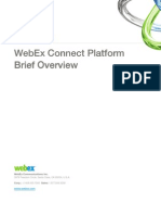 Webex Connect Platform Brief Overview Webex Connect Platform Brief Overview