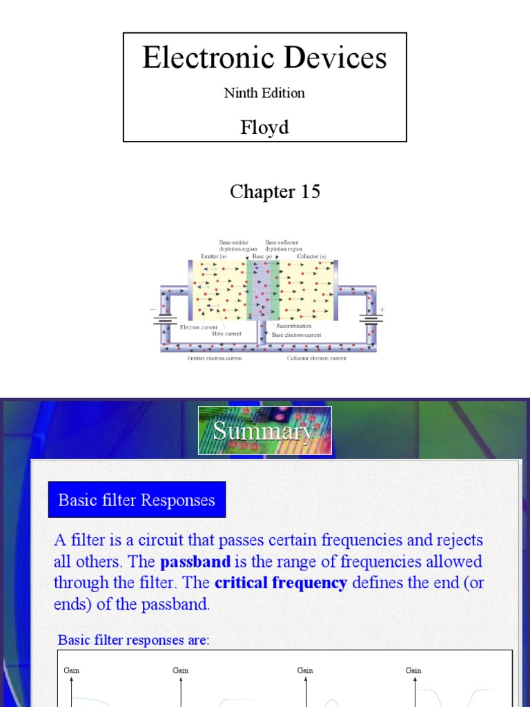 Electronic Device Floyd Filters | PDF | Electronic Filter | Low Pass Filter