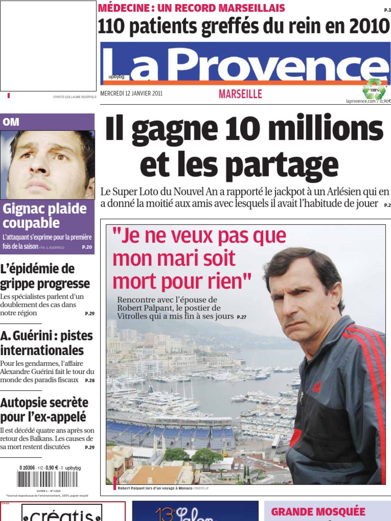 Gagnant record à Lançon-Provence : un joueur remporte 500 000€ à