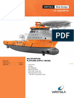 VS 4528 MPSV: Multipurpose Platform Supply Vessel