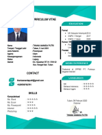 Contoh CV Untuk Melamar Pekerjaan