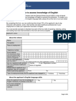 Structured Reference To Assess Knowledge of English PDF