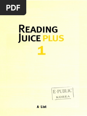 Reading Juice plus-1