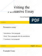 Writing The Persuasive Essay