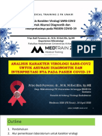 1.3 Dr. Priyo - Analisis Karakter Virus SARS-COV2 - Medtrain2020 FKUApdf PDF