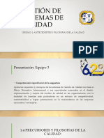 Gestion de Sistemas de Calidad Equipo 3 Joseph Juran PDF