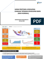 Protokol Kesehatan Rakor Antar K - L Sabtu 30 Mei