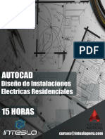 Brochure Autocad Diseño de Planos en Instalaciones Residenciales
