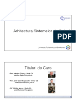 Arhitectura Sistemelor de Calcul: Curs 1 Cs - Pub.ro Cs - Curs.pub