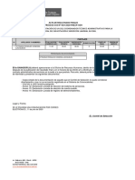 Resultados finales proceso de selección coordinador técnico administrativo