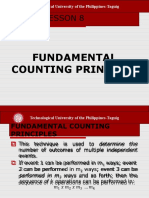 Math 8-Lesson 8: Fundamental Counting Principle