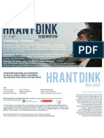 Hrant Dink Gedenken Jan. 2011 FLYER