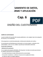 Cap. 6 I Diseño de Cuestionarios PDF