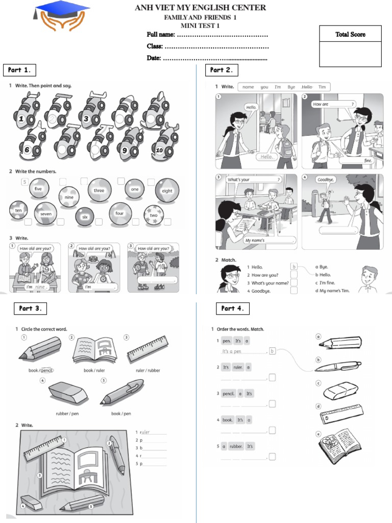 Mini Test Unit 1 Pdf