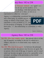 Sec-182. Agent' and Principal' Defined:-: Prepared by .... V.Shobha Rani., PLC