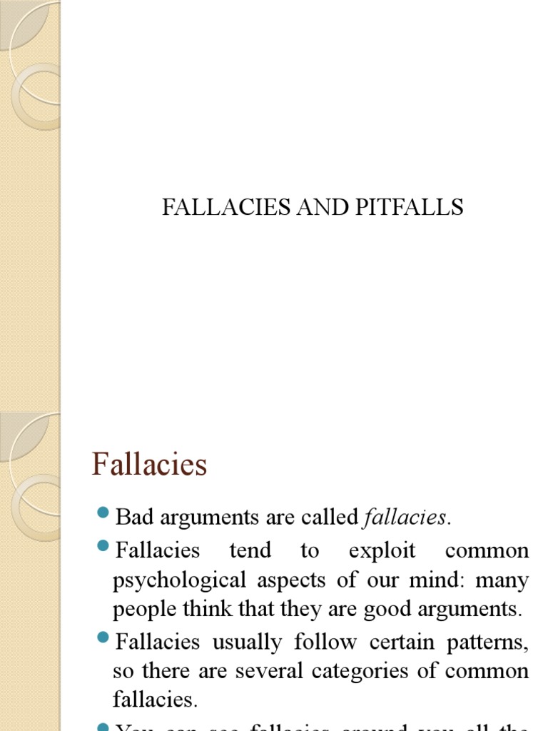 Understanding Economic Fallacies | PDF | Fallacy | Argument