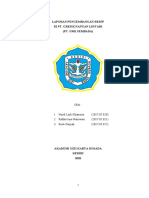 LAPORAN PENGEMBANGAN RESEP GPL Revisi Coy