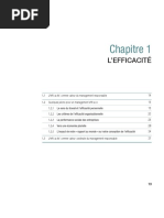 Chapitre 1 L'Efficacité