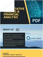 Quantitative Trading & Financial Analysis