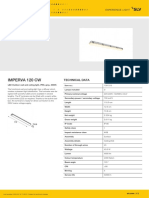 Imperva 120 CW: Technical Data