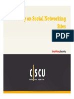 Cscu Module 11 Security On Social Networking Sites PDF