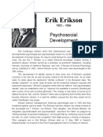 Erik Erikson: Psychosocial Development